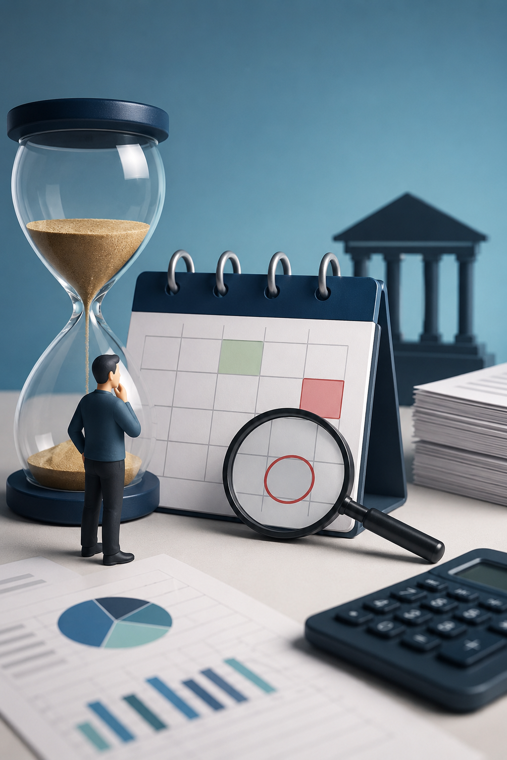 ¿Desde qué fecha deben contarse los dos años para reducir una sanción por extemporaneidad?